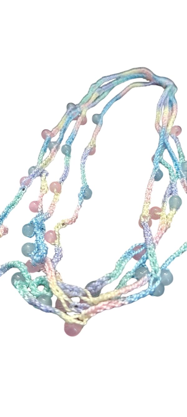 3 Strand Unicorn Necklace - Image 3